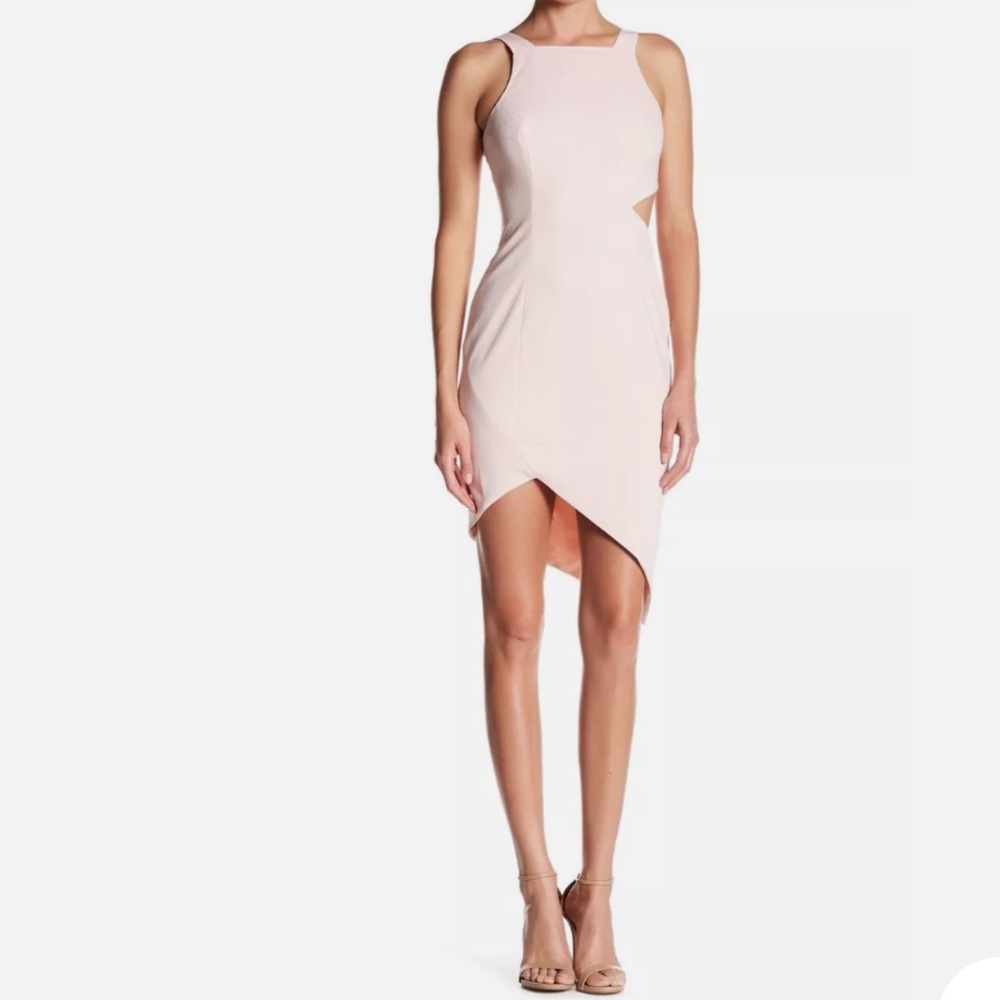Jay Godfrey White Aikens Cutout Midi Dress